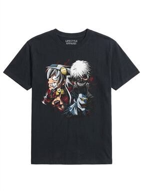 Black Death Note Ryuk Graphic T Shirt Black Men's Size XL Tee